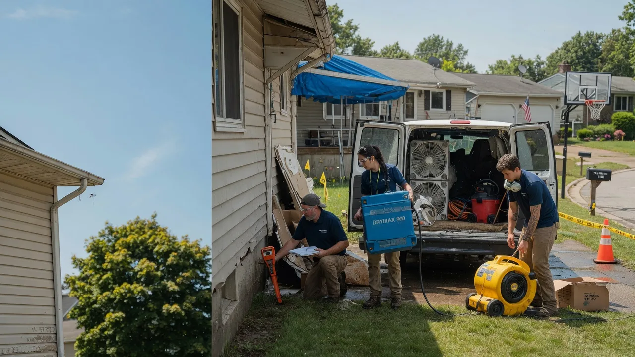 Ceiling Leak Cleanup in Belle Vernon, PA near me