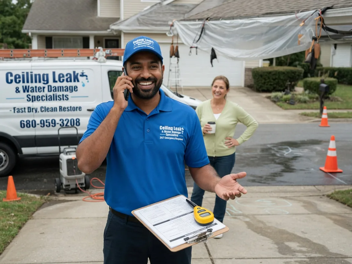 Ceiling Leak Cleanup Belle Vernon, PA FAQs